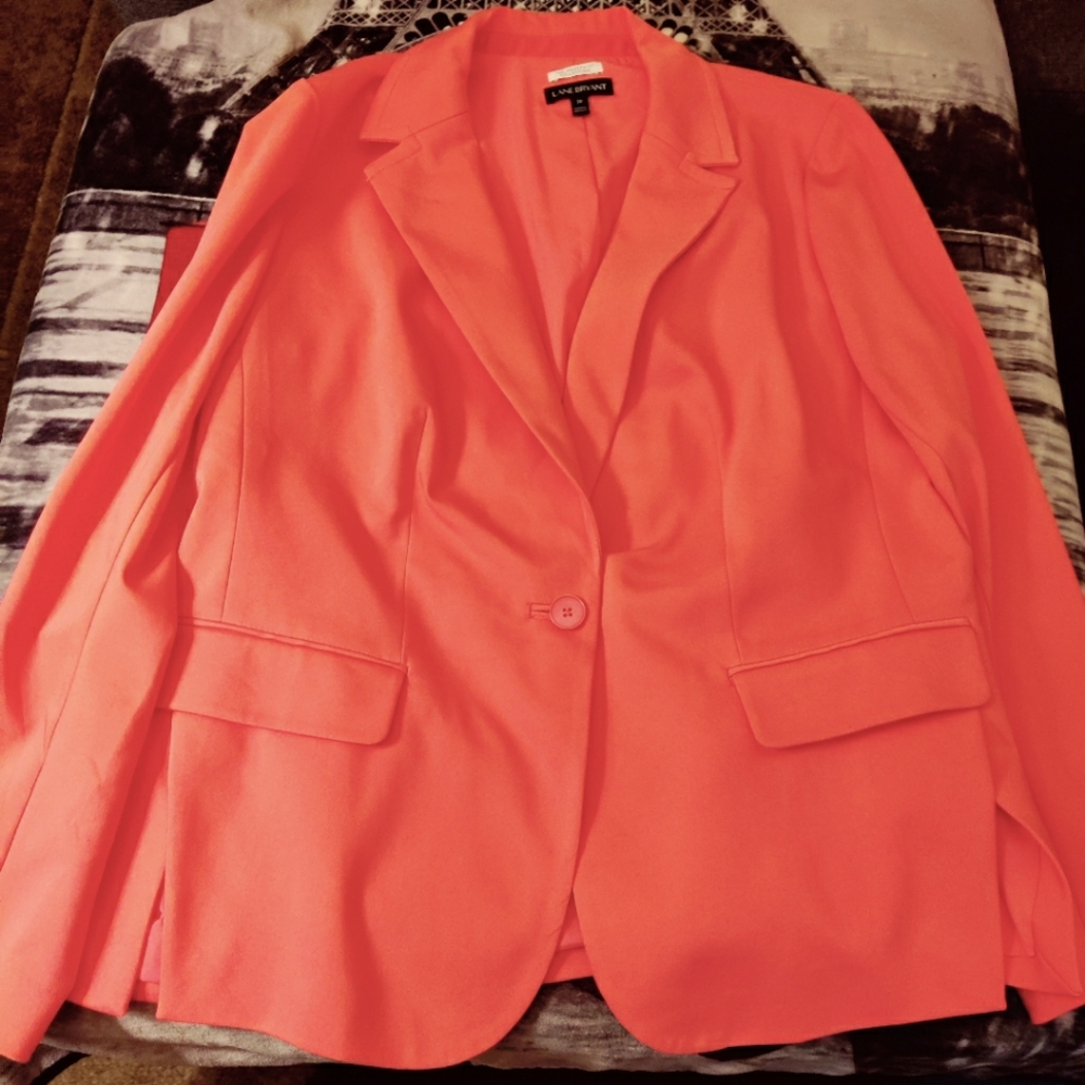 Lane Bryant Hot Pink Blazer